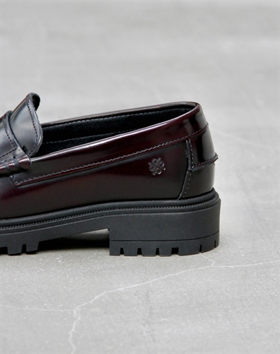Playboy Footwear - The Brigitte Loafer - Bordo Polido